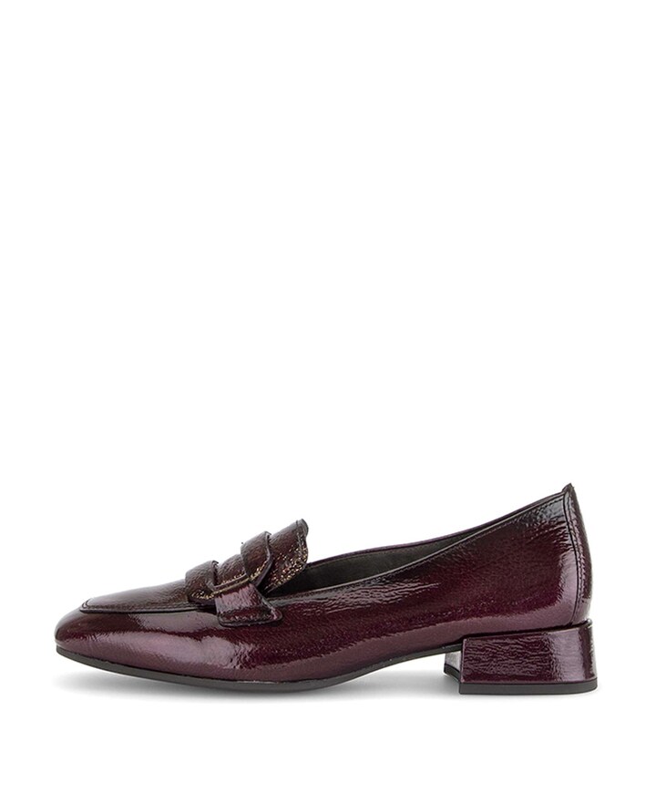 dames loafers bordeaux