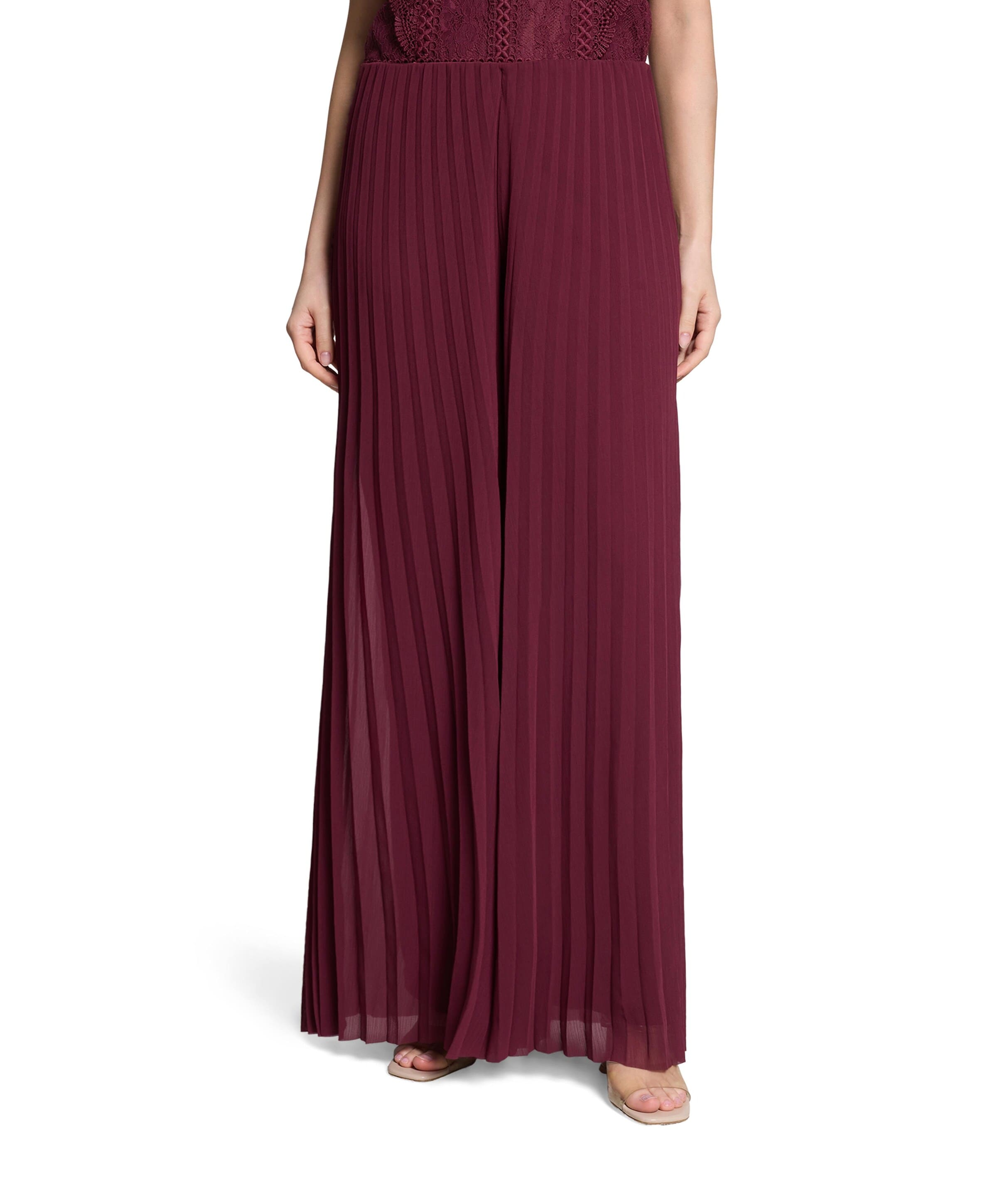 Hose dames broek bordeaux