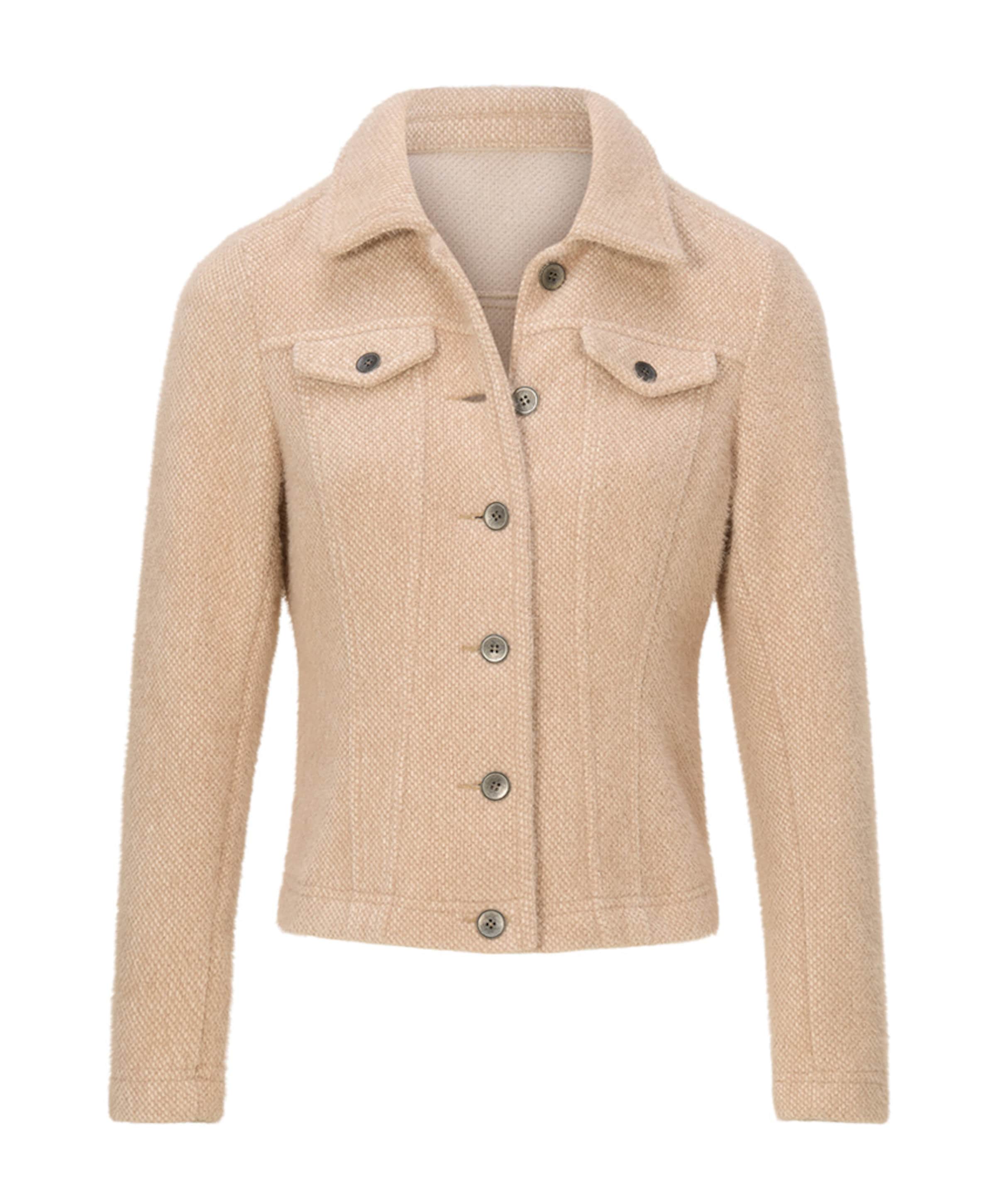 Dames jas beige