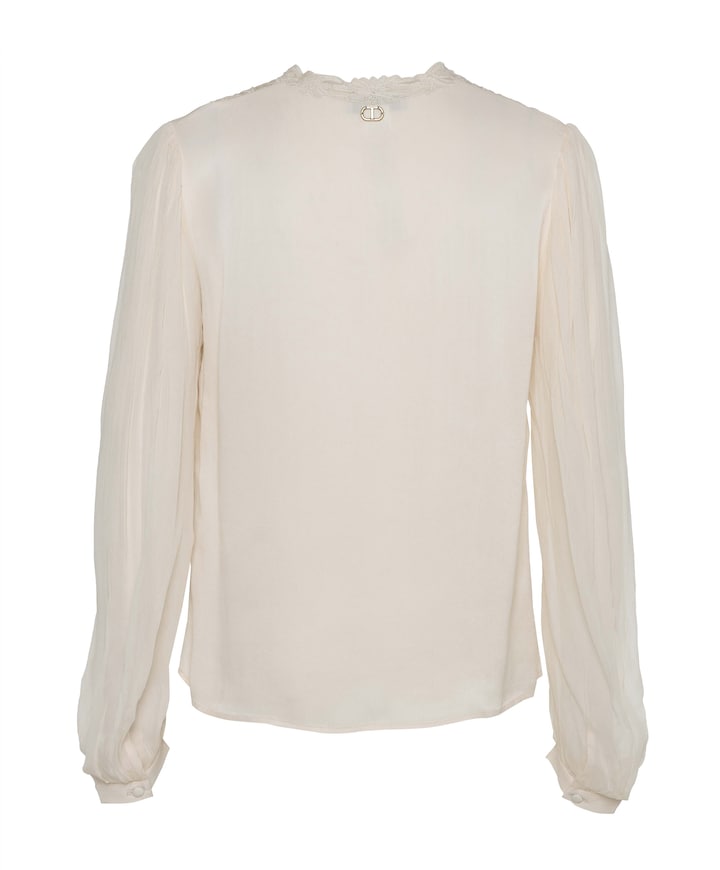 Blouse ecru