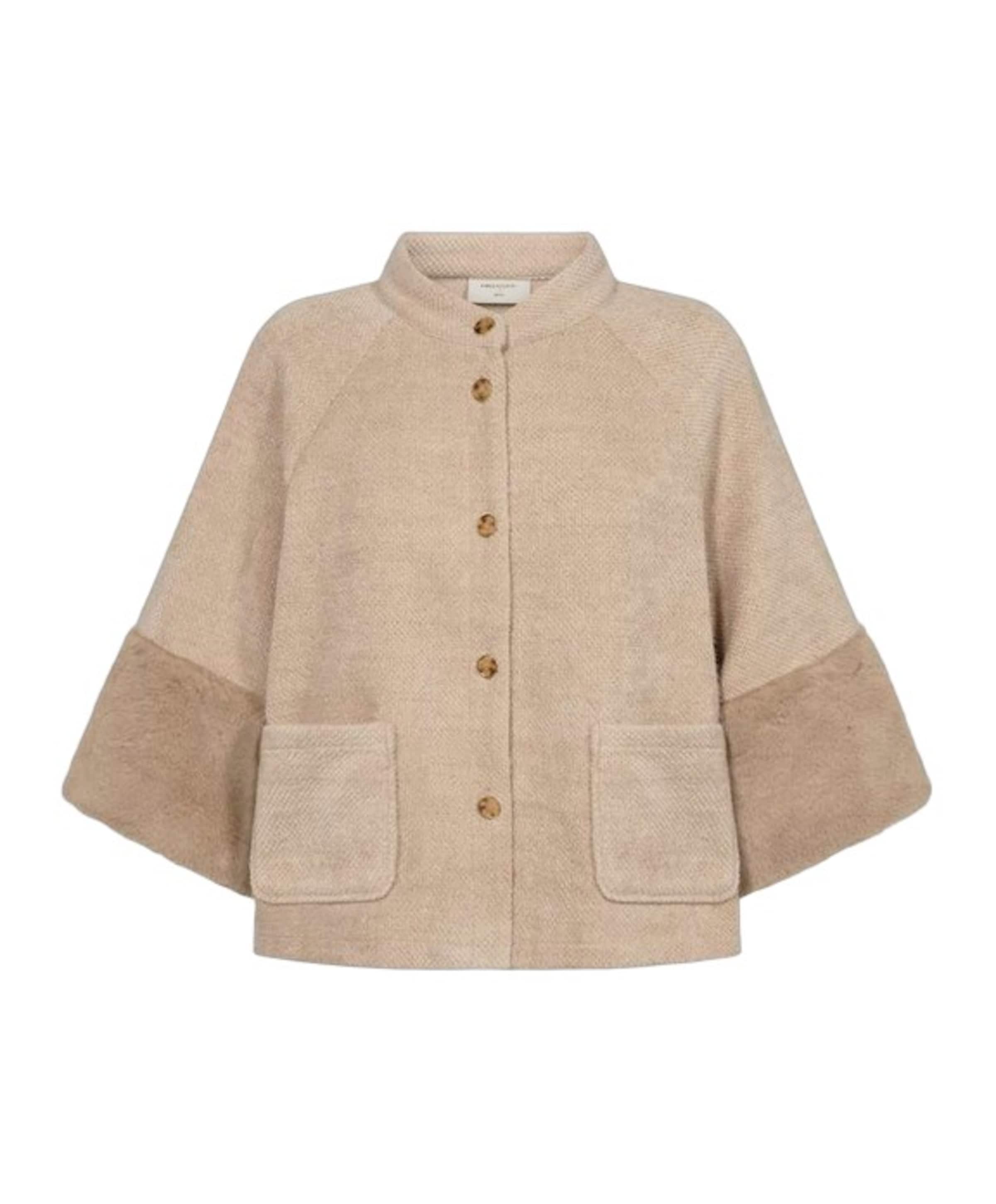 Dames jas beige