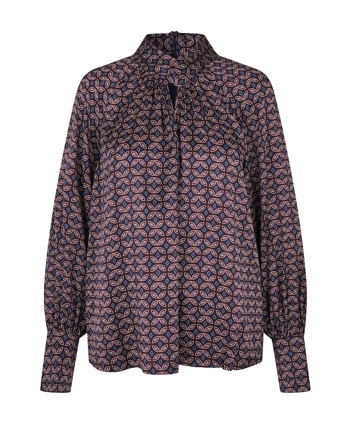 Dames blouse bordeaux