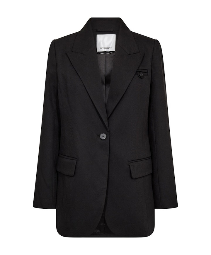 Dames blazer zwart