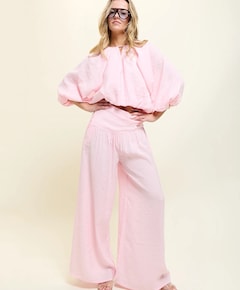 Croisette dames broek roze