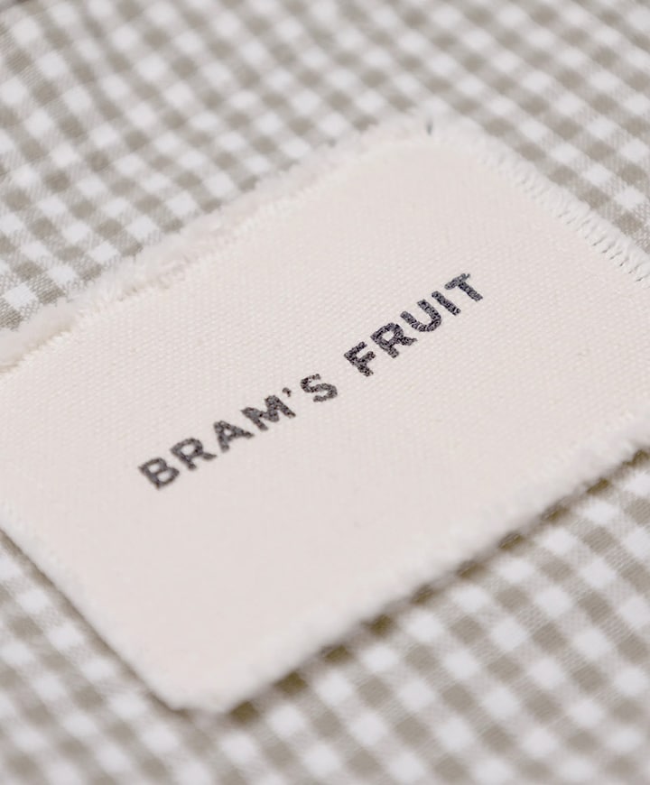 Heren overhemd lange mouw groen