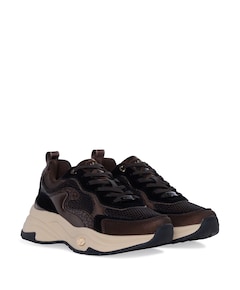 PALMA ORA dames sneakers bruin