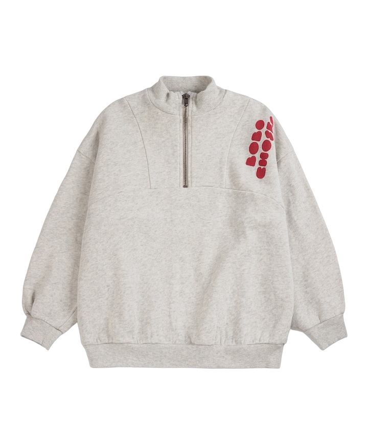 Meisjes sweater grijs