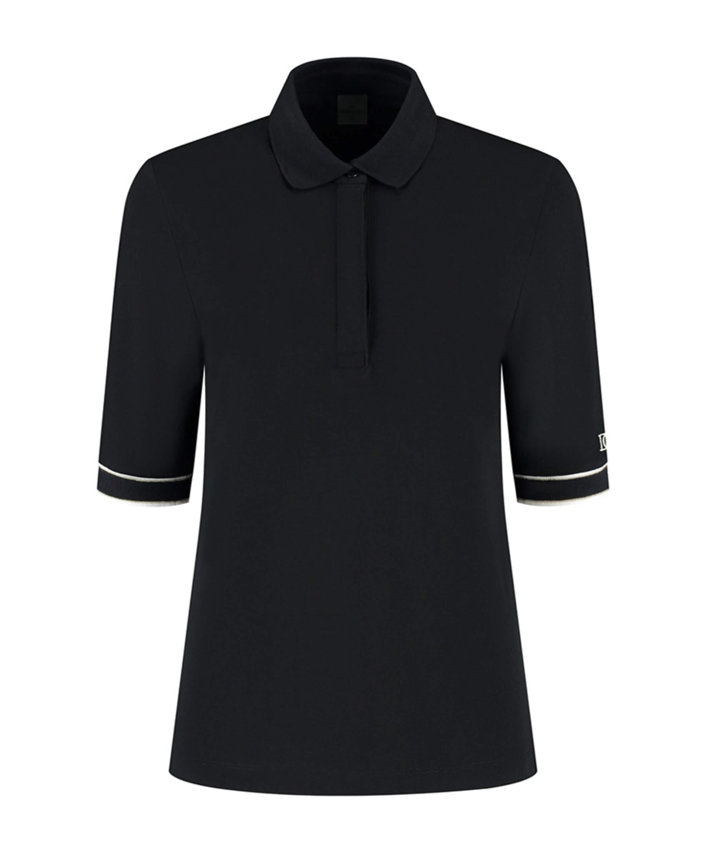 Dames polo zwart