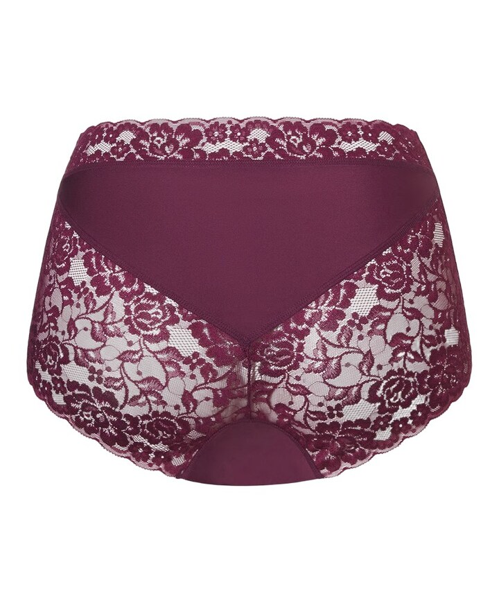 Dames slip bordeaux