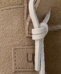 W classic ultra mini Biarritz enkellaarzen beige