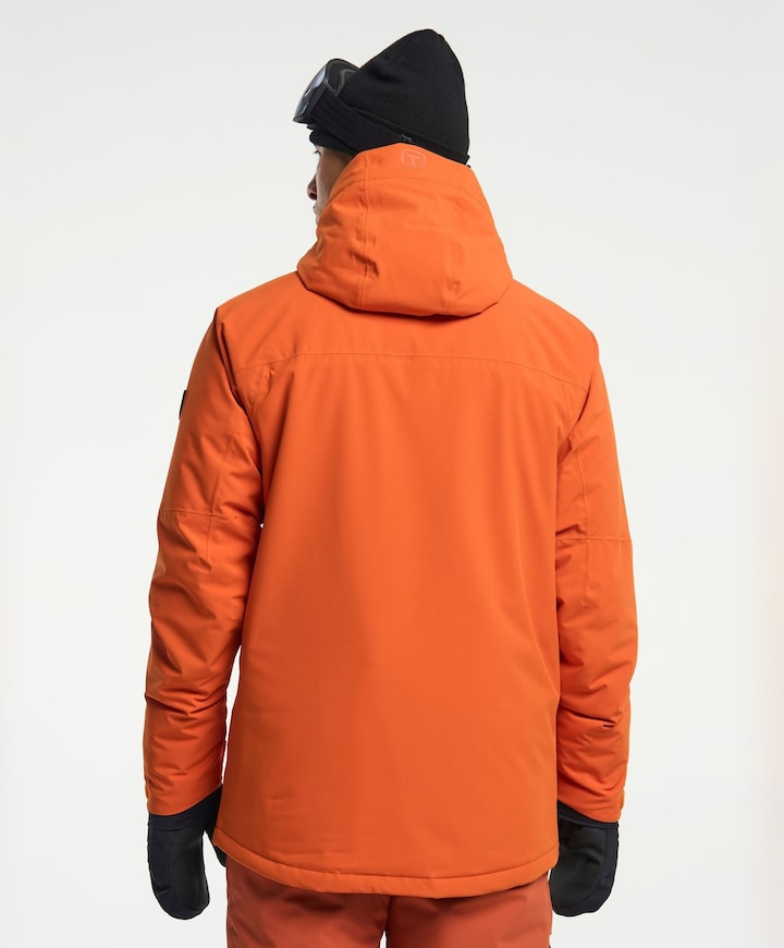 Heren ski-jas oranje