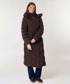 Dames jas bruin