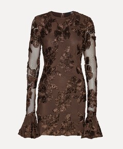 Dames jurk bruin