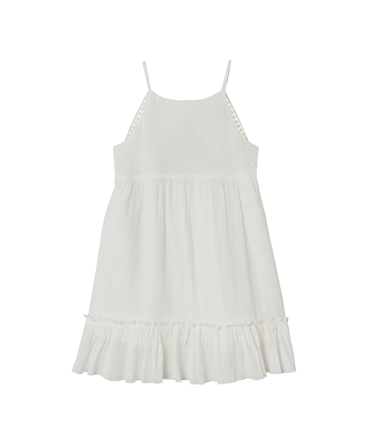 Meisjes jurk ecru