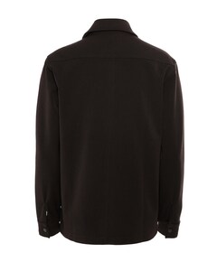 Heren overhemd lange mouw bruin