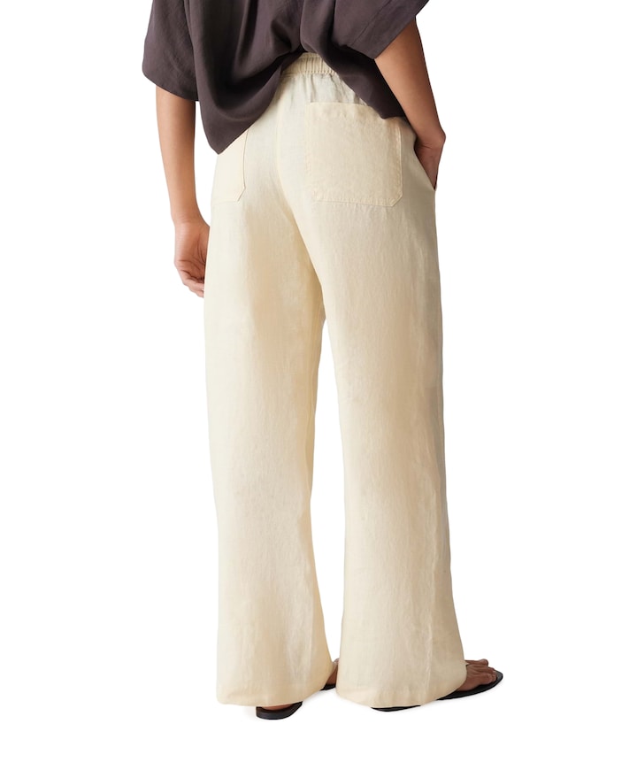 Mileni resort dames broek geel