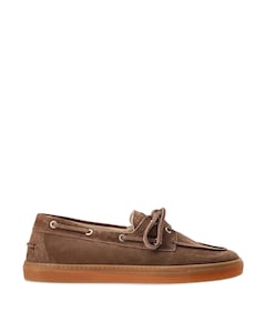 heren moccasins bruin