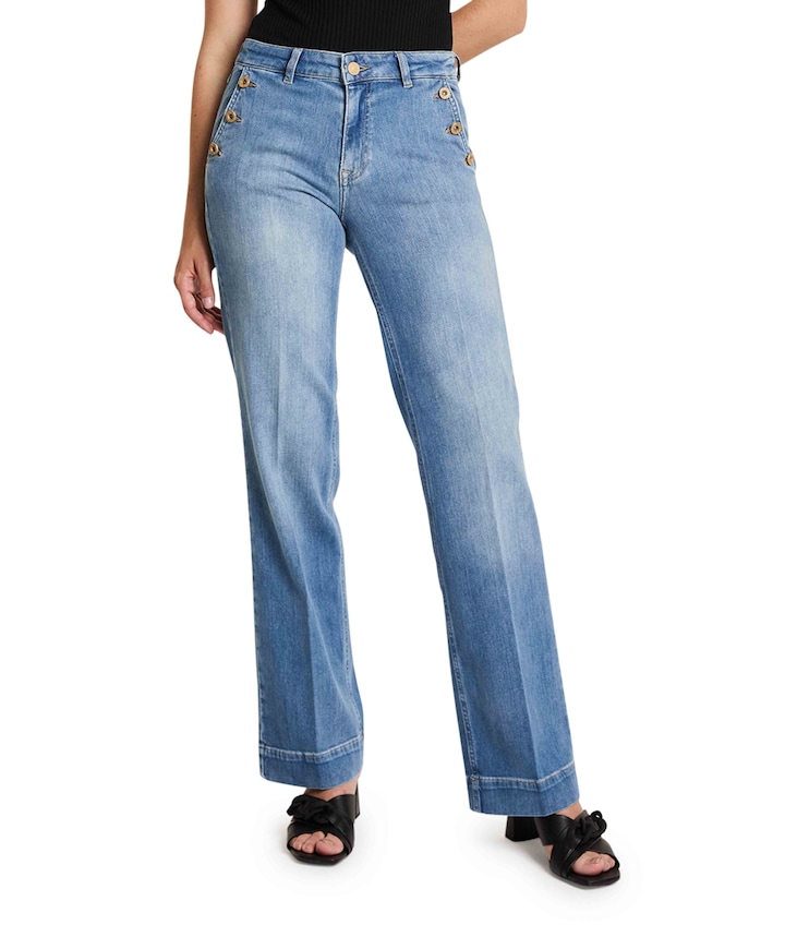 Eve (Button) - Daily Denims - D94 - jeans blauw