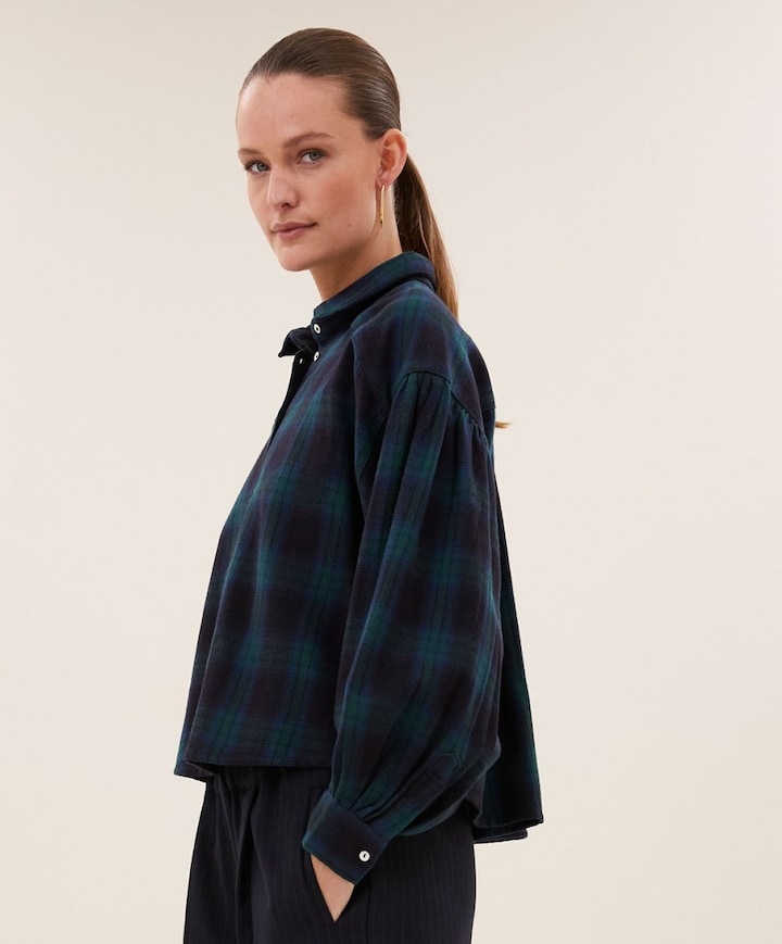 Dames blouse groen