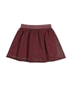 Meisjes rok bordeaux