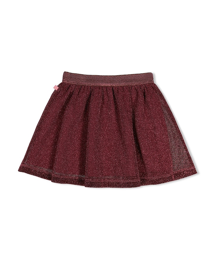 Meisjes rok bordeaux