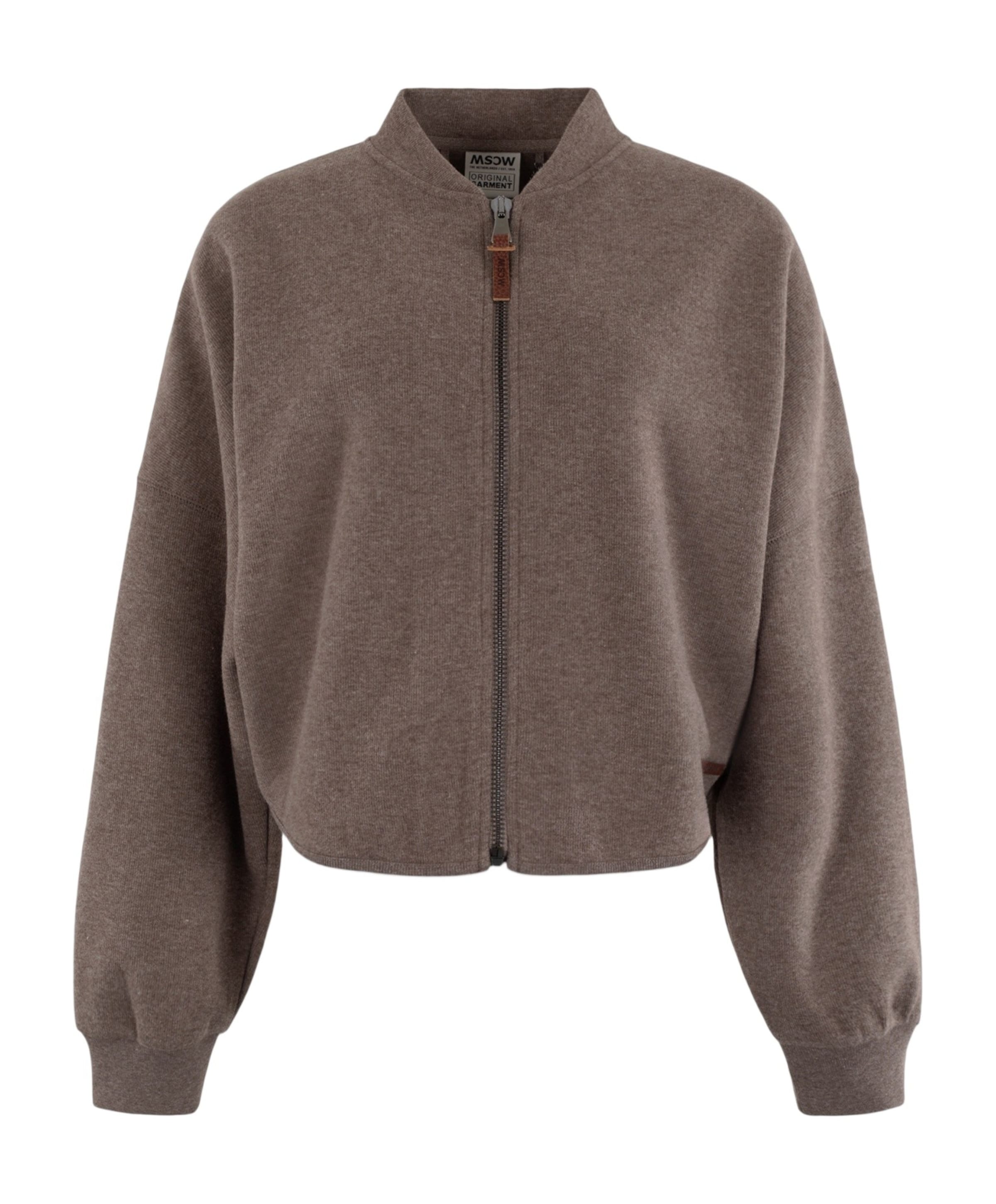 Dames vest bruin