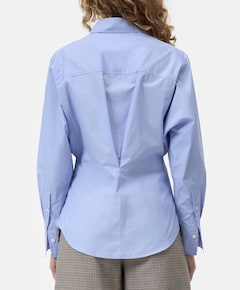 Dames blouse blauw