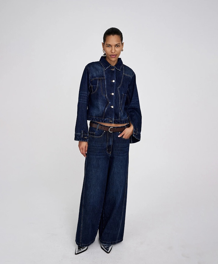 Jeansjack blauw