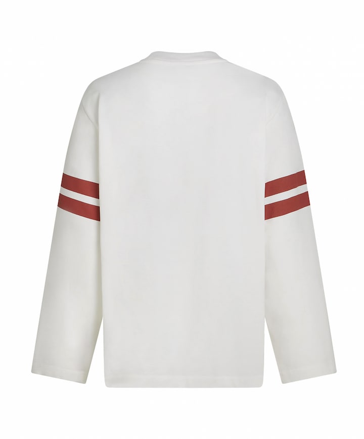 Dames longsleeve ecru