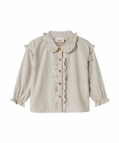 Blouse lange mouw ecru