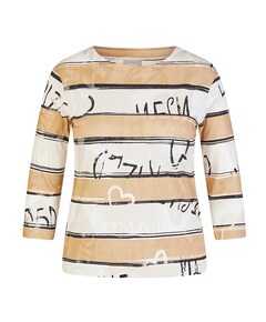 Dames longsleeve beige