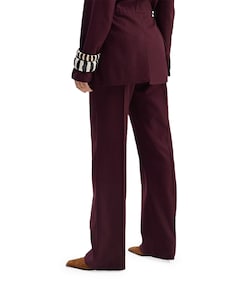 POPPY-PA dames broek bordeaux
