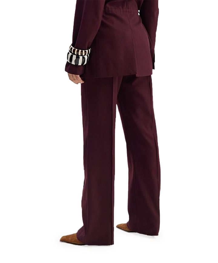 POPPY-PA dames broek bordeaux