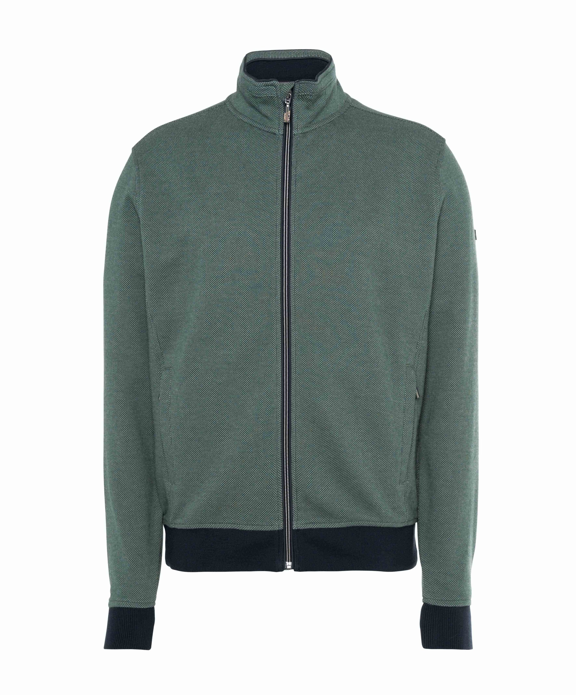 Heren vest groen