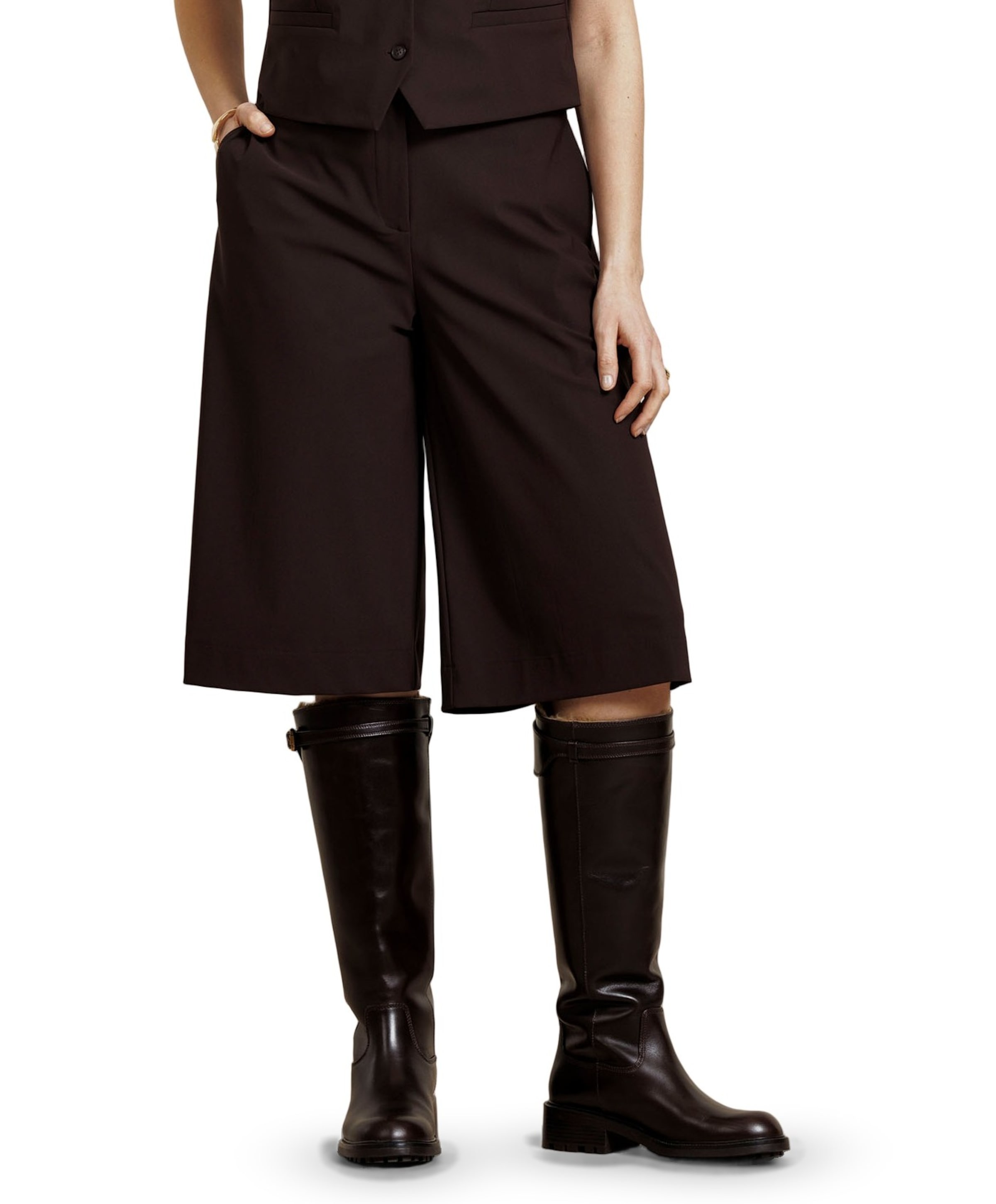 Betty bermuda dames bermuda bruin
