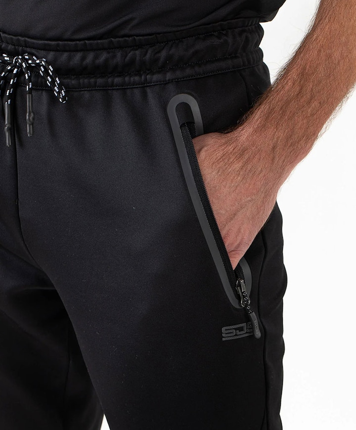 Omikron heren trainingsbroek zwart