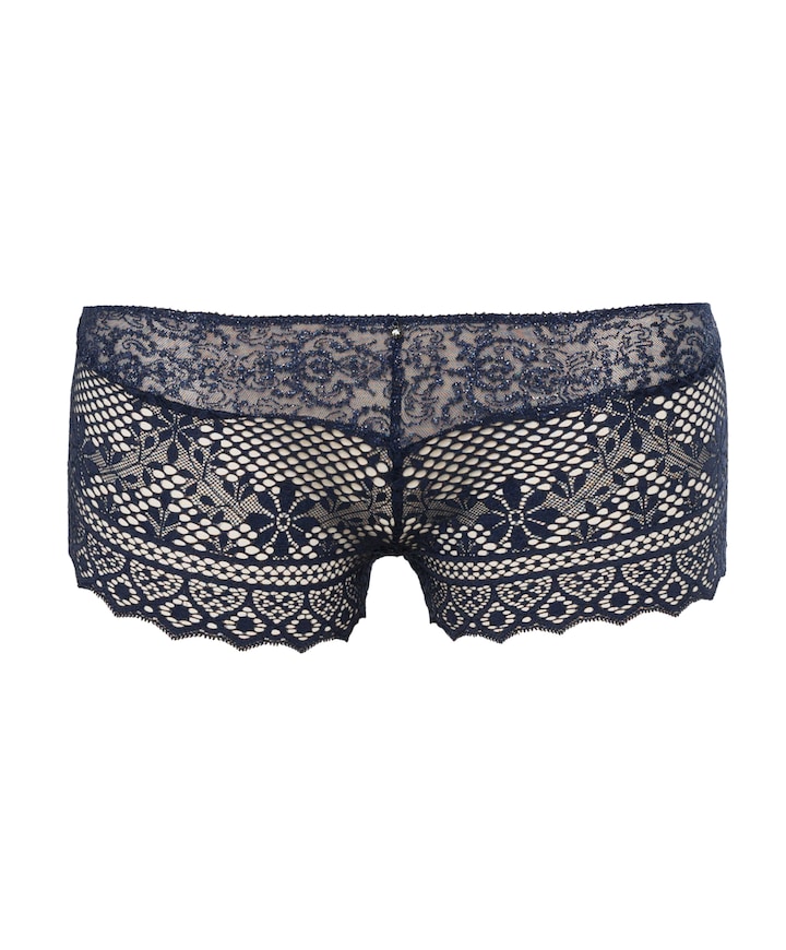 Dames short blauw