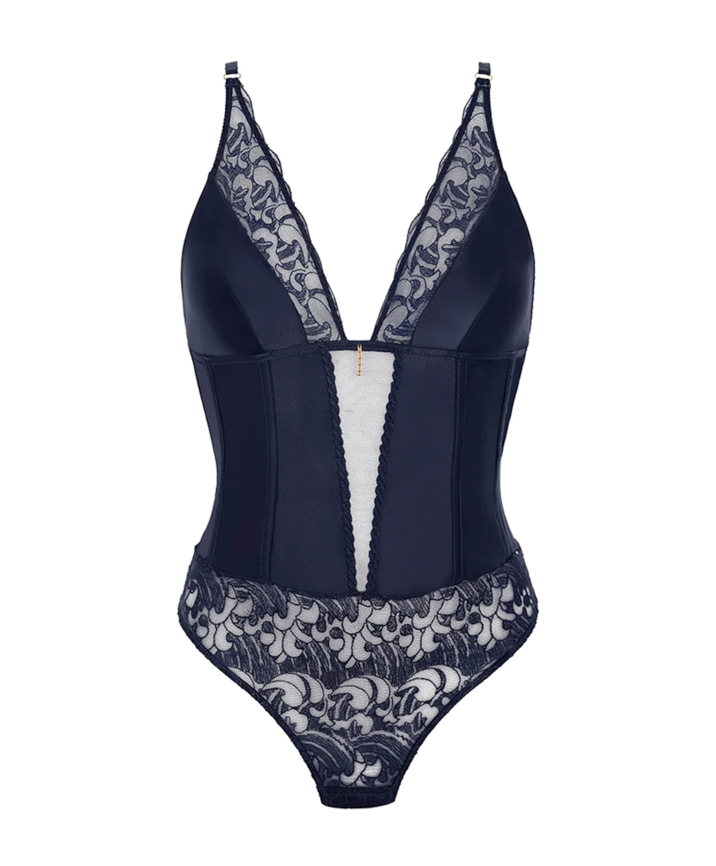 Dames body blauw
