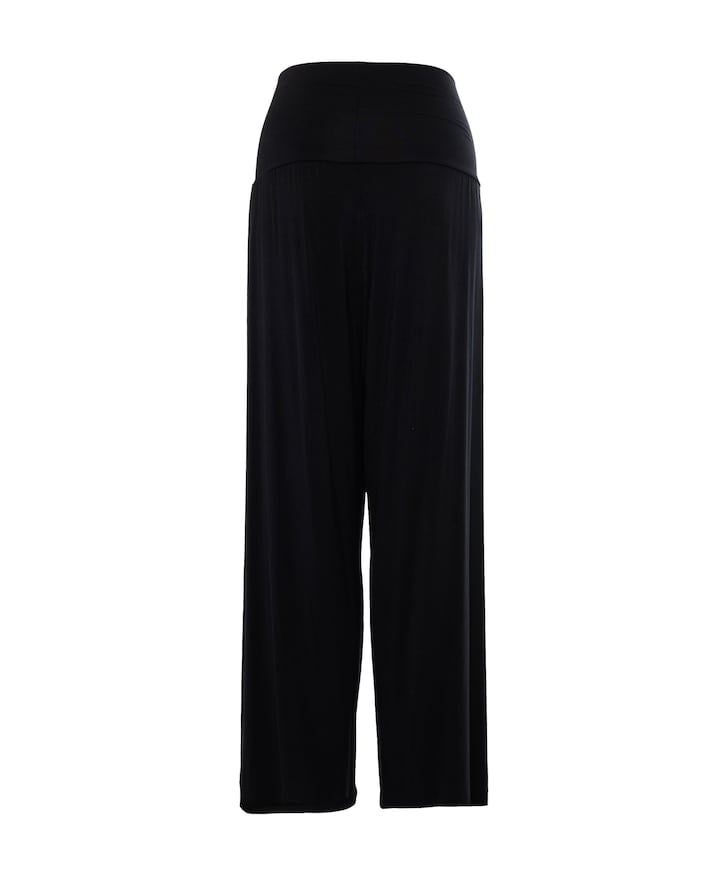 Dames pyjamabroek zwart