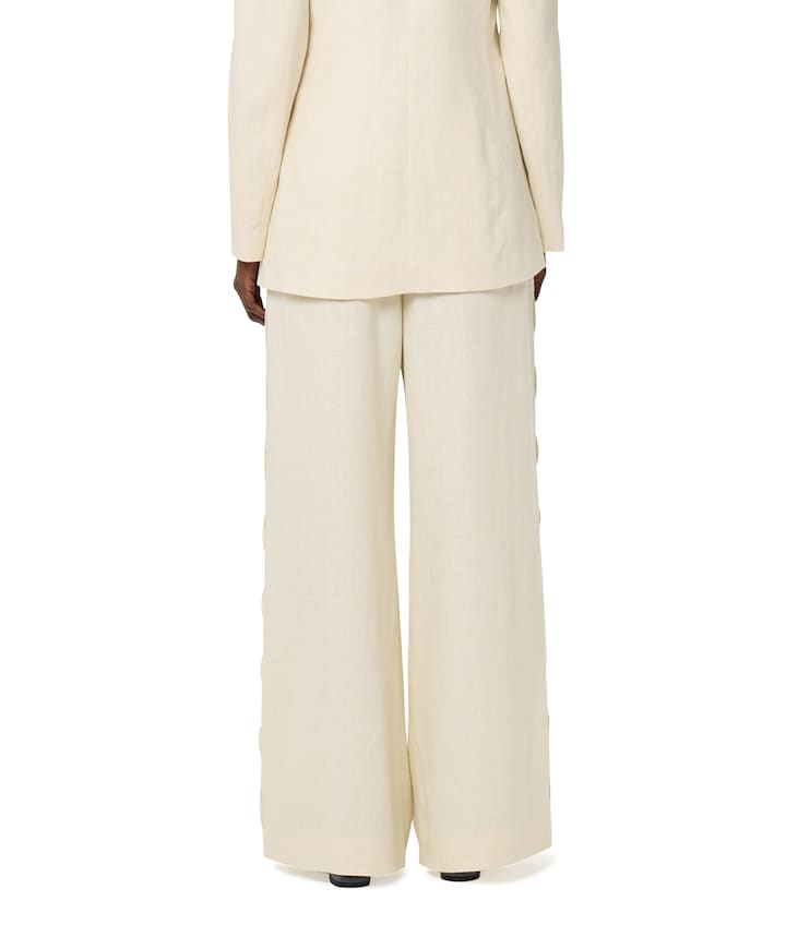 Carlie dames broek ecru