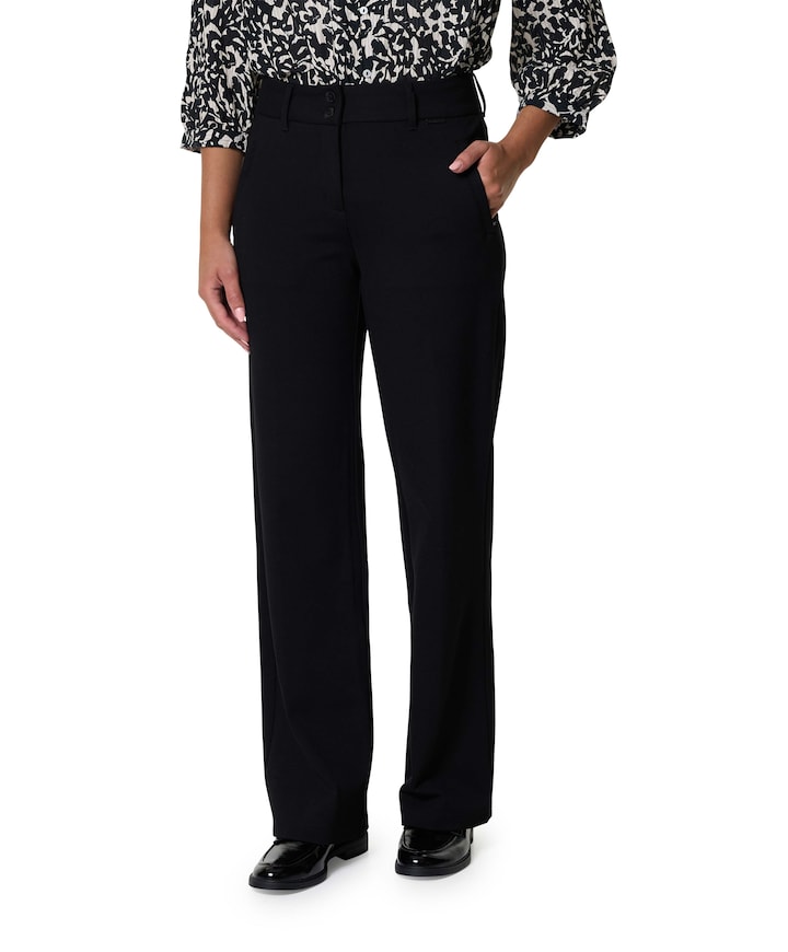 Colette Punta Zippers pantalon zwart