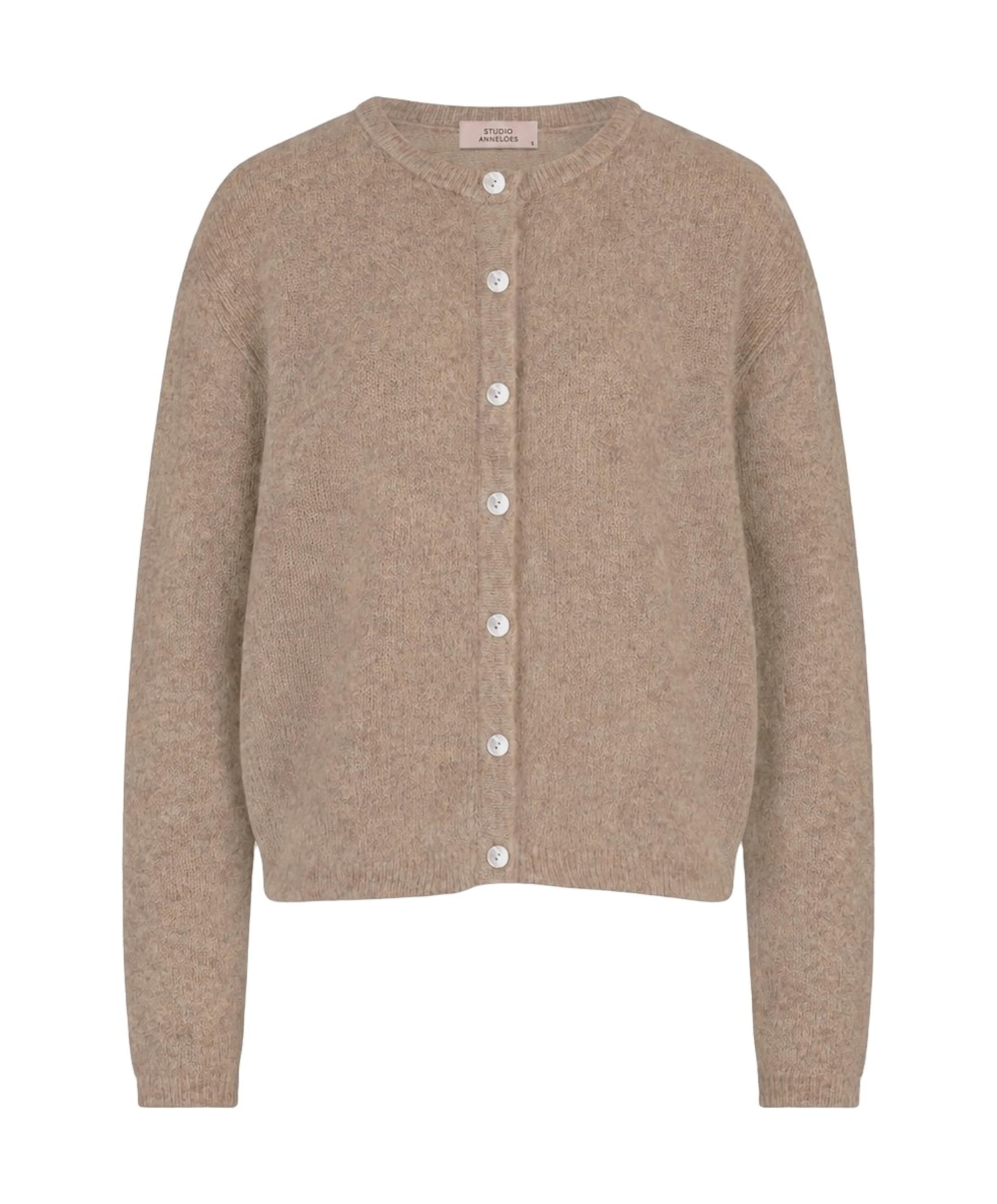 Dames vest beige