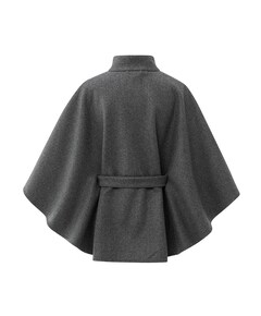 Dames cape grijs