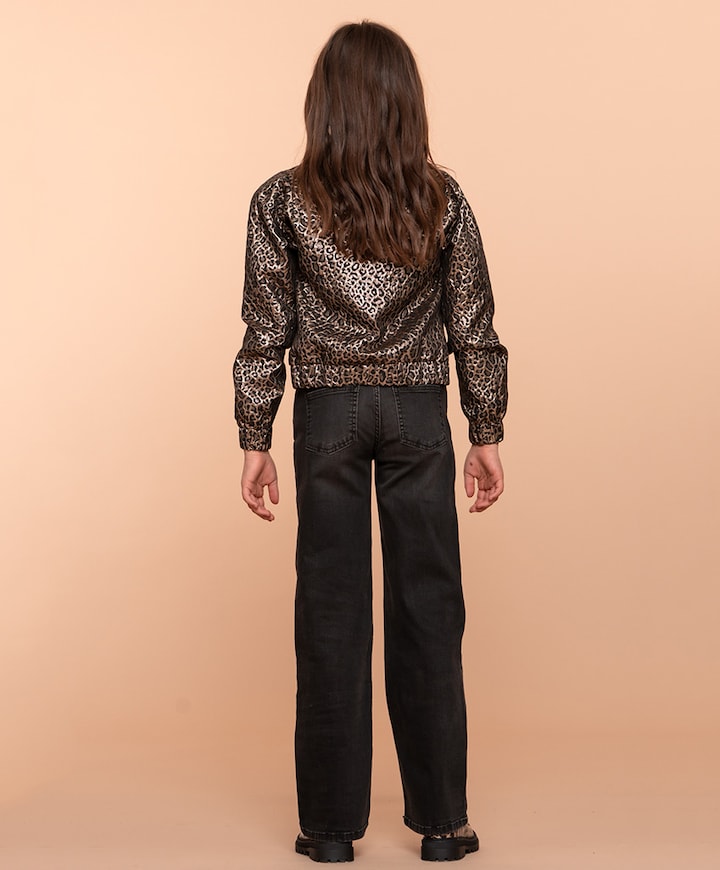 wide leg jeans zwart