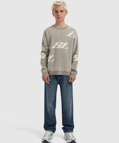 Jongens trui beige