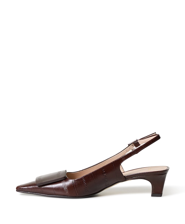 dames slingbacks bruin