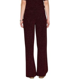 Noemia lurex broek bordeaux