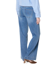 Colette Slanted Pockets Stone used dames jeans blauw