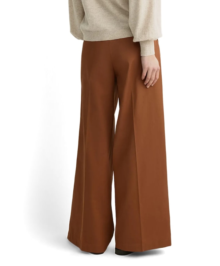 PAWELA dames pantalon bruin