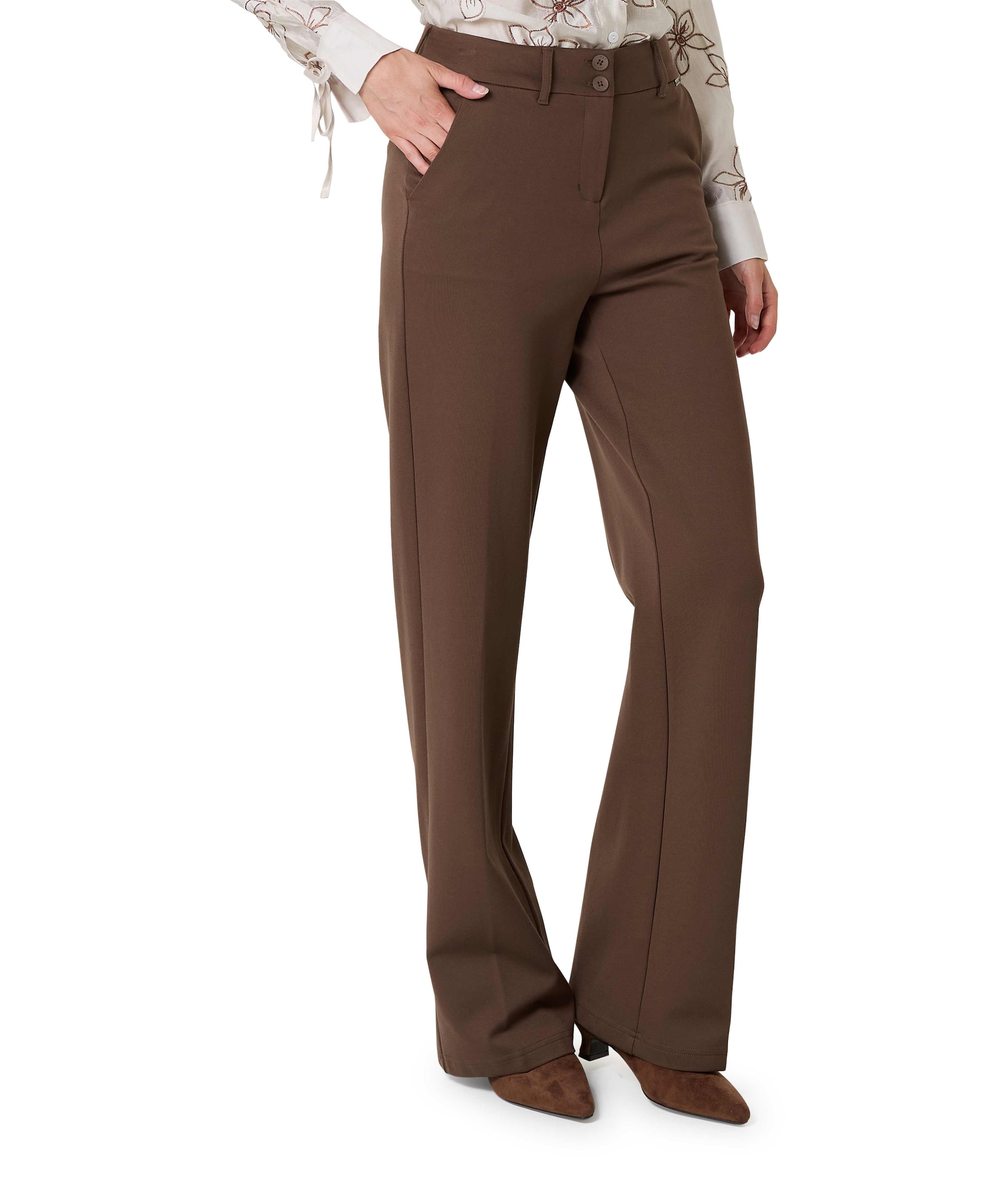 Colette punta L33 dames broek bruin